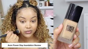 avon power stay foundation review