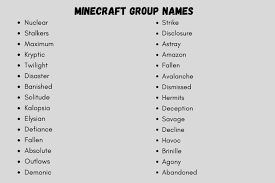 Finding out information about family histories is growing in popularity with each passing year. Minecraft Faction Names 150 Group Names For Your Minecraft