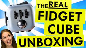to adhd official fidget cube unboxing