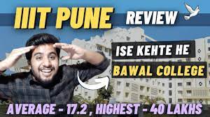 IIIT Pune College Review 2022 | Placements 40 Lakhs 🔥 | Cse Cutoff ? |  Campus Life | Hostel & Mess - YouTube