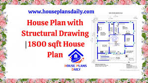 House Plan With Structural Drawing