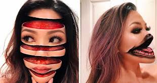 mind bending optical illusions with makeup