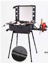 black led makeup vanity with bulbs and