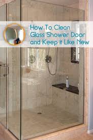 shower doors cleaning s