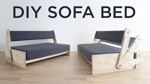 Find the perfect materials to complement your lounge room, family room or spare room interior style from our broad choice of fabrics, leathers and faux leather designs: Diy Sofa Bed Youtube