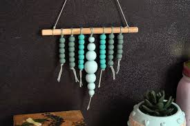 Simple Beaded Wall Hanging Decoration