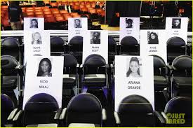 Mtv Vmas 2018 Seating Chart See Where Your Favorite Celebs