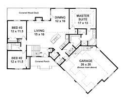 Plan 1683 3 Bedroom Ranch W Bonus