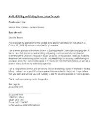 Cover Letter Medical Billing Conorfloyd Info