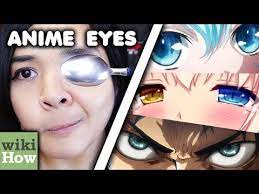 how to get anime eyes according to