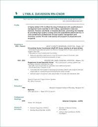 Sample Resume For Nurses With No Experience New Grad Resume With No
