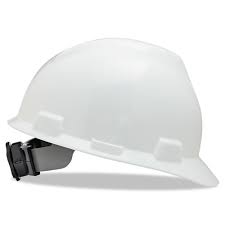 V Gard Hard Hats Ratchet Suspension Size 6 1 2 8 White