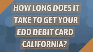 You can view your monthly account statement, set account alerts and see your balance and other account information. How Long Does It Take To Get Your Edd Debit Card California Youtube