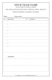 Softball Practice Plan Template Scouting Report Team Holiday