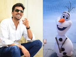 olaf in the telugu version of frozen 2