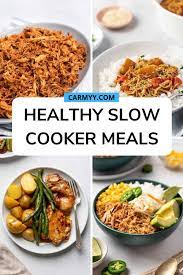 healthy slow cooker meal prep recipes