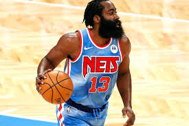 13 james harden red nike jersey will be the perfect addition to your sports memorabilia collection. James Harden Brooklyn Nets Debut Makes Nba History Hypebeast
