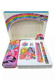 little pony fruity stationery 7pcs box