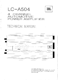 Musica baleca baleca / musica baleca baleca : Jbl Lc A 304 Serv Man2 User Guide Operation Manual View Online Or Download Repair Manual