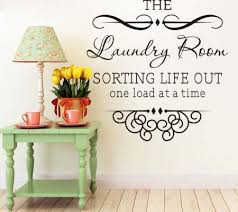 Removable The Laundry Letters Mural
