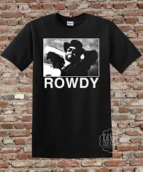 Rowdy Hank Jr Country Legend Tshirt Free Shipping