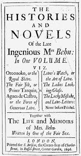 Why I Write Them, I Can Give No Account": Aphra Behn and "Love-Letters to a  Gentleman" (1696)
