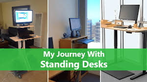my journey with standing desks excel