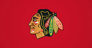 The two main design elements of the chicago blackhawks logo are, of course, the native american head and the double tomahawk. Official Chicago Blackhawks Website Nhl Com