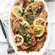 pork scallopini with lemons and capers