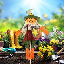 halloween harvest scarecrow decor fall