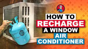 how to recharge a window air