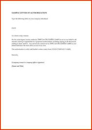 20 Authorization Letter Format Examples Pdf Examples