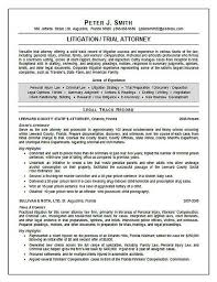 Trial Attorney Resume Examples Sample Resume Student