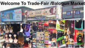 market vlog trade fair balogun market