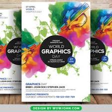 graphic design flyers free psd
