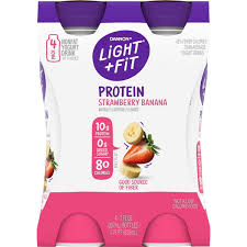 fit nonfat strawberry banana protein