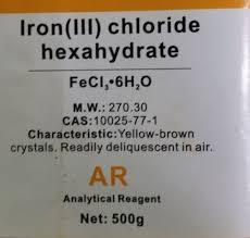 hóa chất iron iii chloride hexahydrate