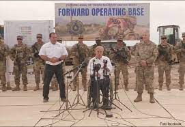 Anuncia Abbott construcción de campamento militar en Eagle Pass | La Rancherita del Aire