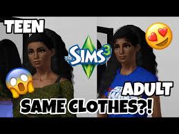the sims 3 how to use clothing