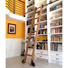 Rolling Bookshelf Ladder Kit