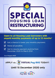 special housing loan restructuring