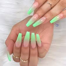 Love the high contrast effect of the nail design. 290 Green Nails Ideas Nails Green Nails Nail Art