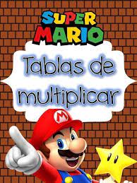 Pin de Karli en Temática Mario Bros | Tablas de multiplicar, Aprender las tablas de multiplicar, Tabla de multiplicar para imprimir