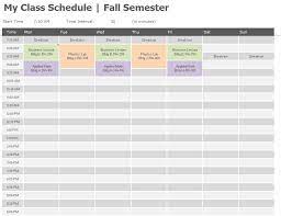 11 free sle cl schedule templates