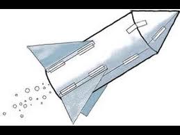 How To Make A Paper Rocket Youtube
