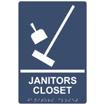 Here we collect, reuse and recycle. Janitor Closet Safety Signs From Compliancesigns Com