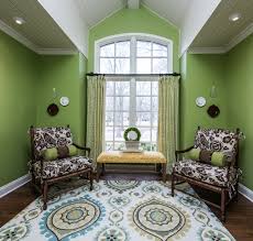green walls and carpet ideas