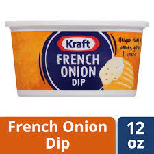 kraft french onion dip nutrition