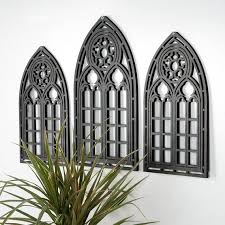 Set Of 3 Cathedral Arch Windows Gotic