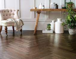 dark oak parquet flooring nuances